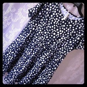 Baby doll ruffle tiered dress